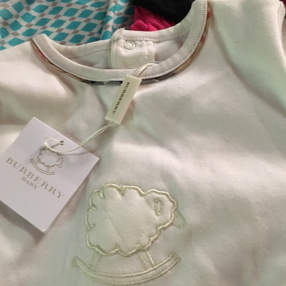 Baby Burberry Onesie